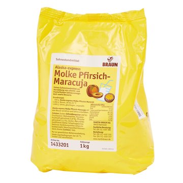 Obrázek 1 produktu Alaska-e PASSION FRUIT (ztužovač broskev-maracuja) 5x1kg BRAUN