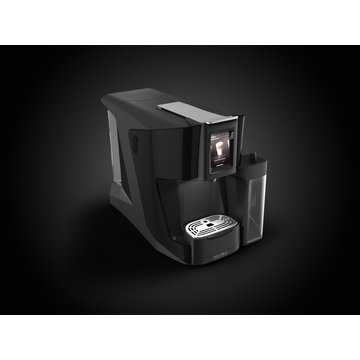 Obrázek 1 produktu ESSSE Kávovar na kapsle S20 s nádobou na mléko černý