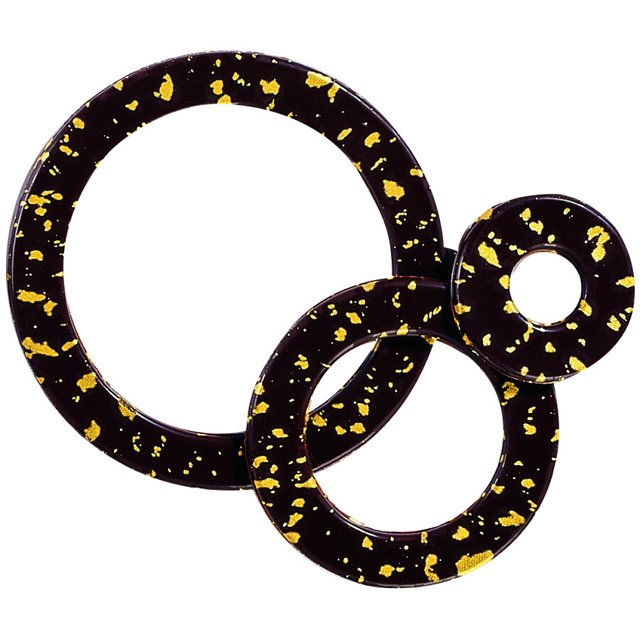 Obrázek produktu Dekor kruhy 3 velikosti 48x3 ks ( nahrazuje CN124, 003219), bez E171 PCB