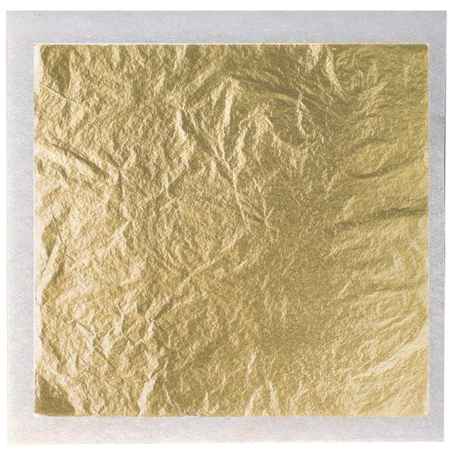 Obrázek produktu Zlato plátky (zlaté lístky) 8x8cm 25 ks PCB