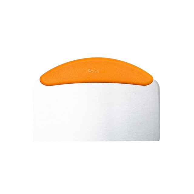 Obrázek produktu Karta nerez hladká 22,5cm oranžová rukojeť DEKO