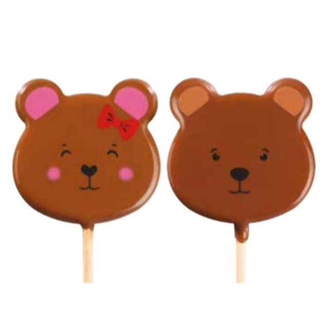 Obrázek produktu Potisk na lízátka medvídkové 45ks-blistr PCB