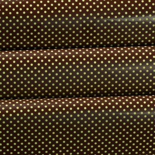 Obrázek produktu Transfer folie Petits pois - Zelené puntíky 40x25cm 17ks PCB