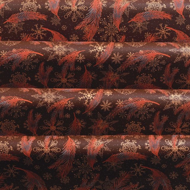 Obrázek produktu Transfer folie Sapins dorés (036015) 40x25cm 17ks PCB