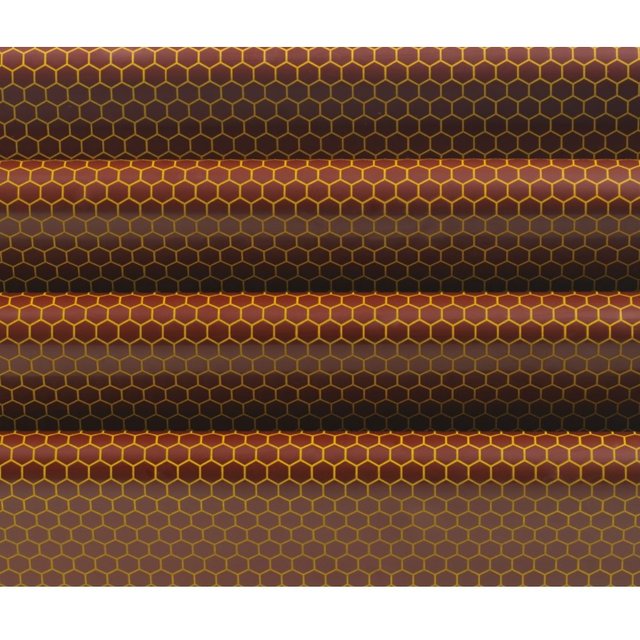 Obrázek produktu Transfer folie Alvéoles - Plástve (FG2105, 070201,007422) 40x25cm 17ks PCB