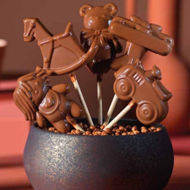 Obrázek produktu Potisk na lízátka hračky 5 druhů 45ks - blistr PCB