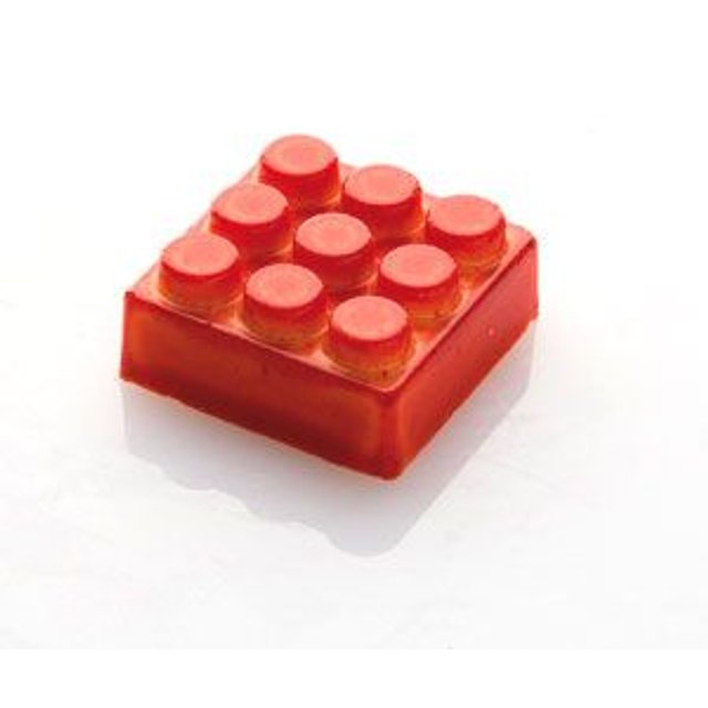 Obrázek produktu Forma na pralinky LEGO KOSTKA 2,7x2,7cm v.1,2cm 9g 24ks