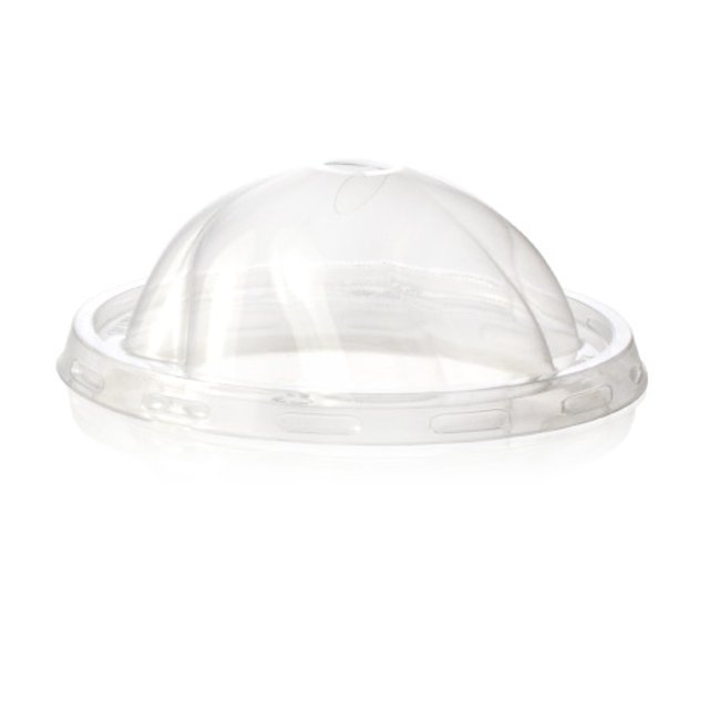 Obrázek produktu Víčko s otvorem na kelímek tříšť DRINK MIX 400ml oranžový 8x50ks ALCAS 249/5