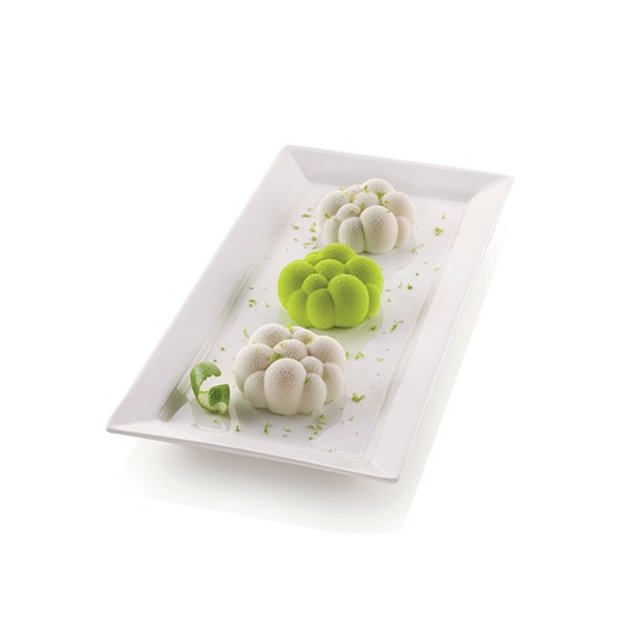 Obrázek produktu Forma silikon bílá: BOLLICINE 6x85ml   pr.7cm v.3cm Silikomart