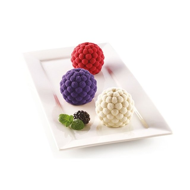 Obrázek produktu Forma silikon bílá: SEGRETI DEL BOSCO 115 - pr.65mm v.55mm 115ml 6ks