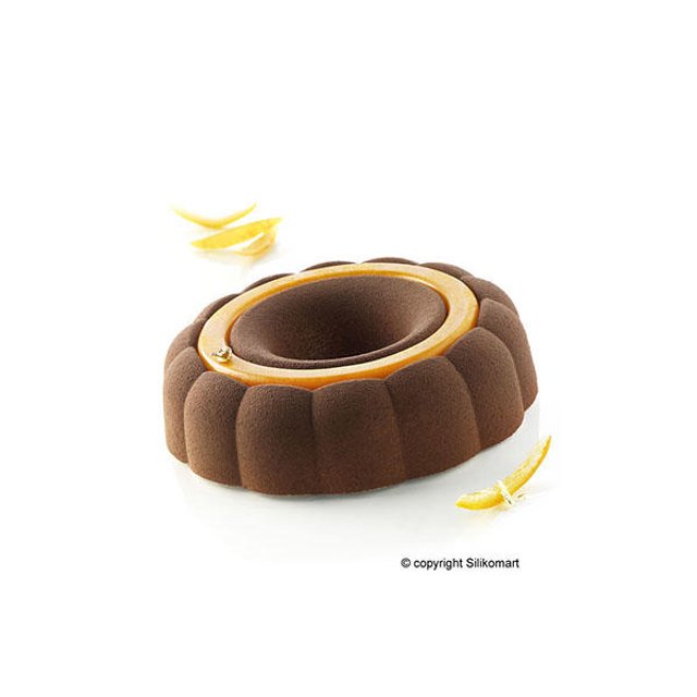 Obrázek produktu Forma silikon bílá: PARADISE 1500 pr.220mm v.60mm 1500ml Silikomart