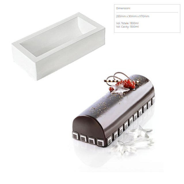 Obrázek produktu Forma silikon bílá: BUCHE 1300ml