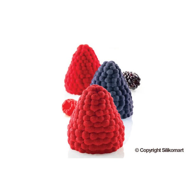 Obrázek produktu Forma silikon bílá: MALINY OSTRUŽINY 5x110ml