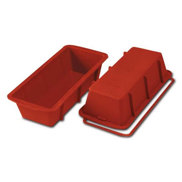 Obrázek produktu Forma silikon terakota: Biskupský chlebíček 1550ml 26x10x7cm Silikomart