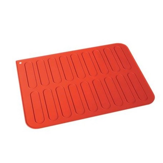Obrázek produktu Podložka silikon terakota: ECLAIR 18ks 12,5x2,5cm   40x30cm Martellato