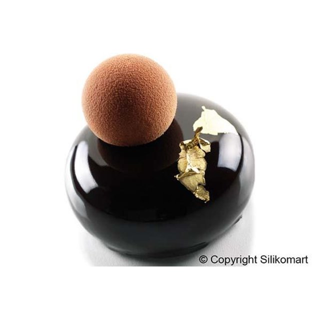 Obrázek produktu Forma silikon bílá: STONE 8x85ml   pr.6,5cm v.3cm