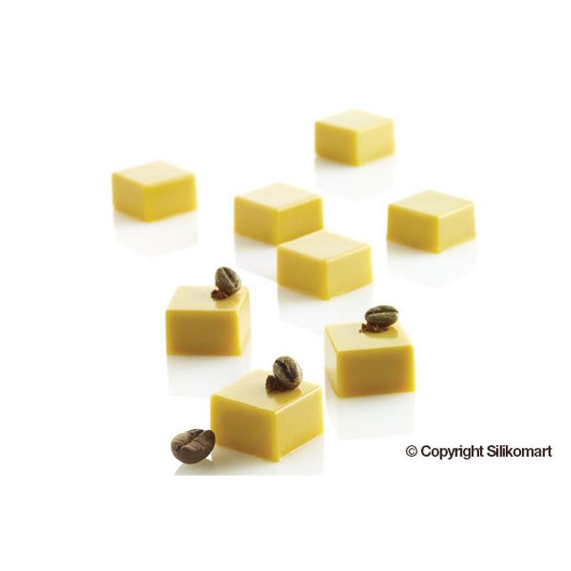 Obrázek produktu Forma silikon bílá: MICRO SQUARE 35x5ml   2,1x2,1cm v.1,3cm