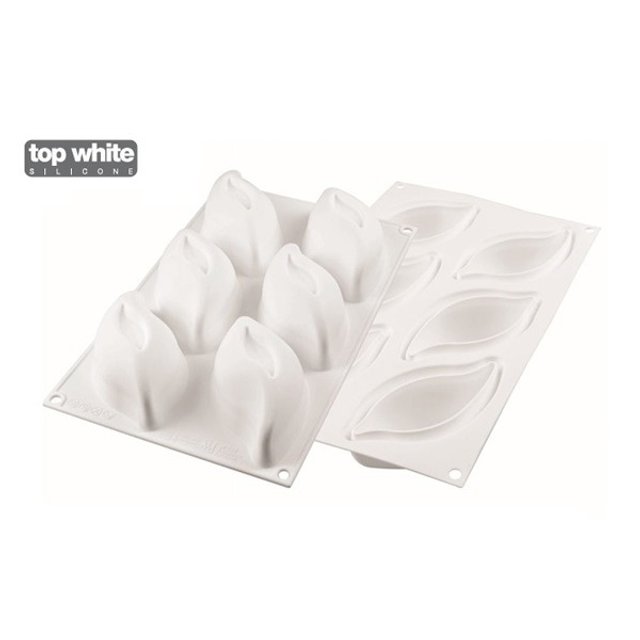 Obrázek produktu Forma silikon bílá: RUBEN 140 114x57mm 45mm 140ml Silikomart