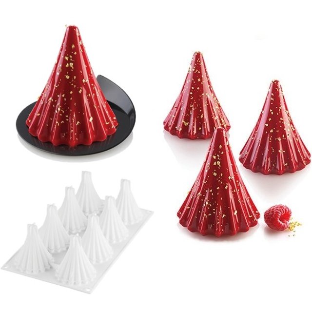 Obrázek produktu Forma silikon bílá: ASTRO 95  pr.67mm v.79mm 95ml Silikomart