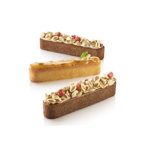 Obrázek produktu Forma silikon černá: FASHION CAKE 130x25mm v.25mm 32ks Silikomart