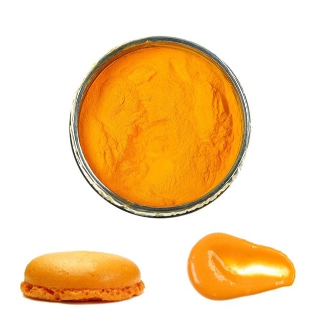 Obrázek produktu VAL BARVA V PRÁŠKU rozpustná ve vodě přírodní ORANŽOVÁ STŘEDNÍ 60g (S:38569)