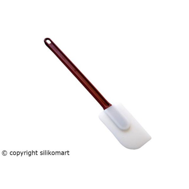 Obrázek produktu Špachtle silikon hladká hnědá 25cm