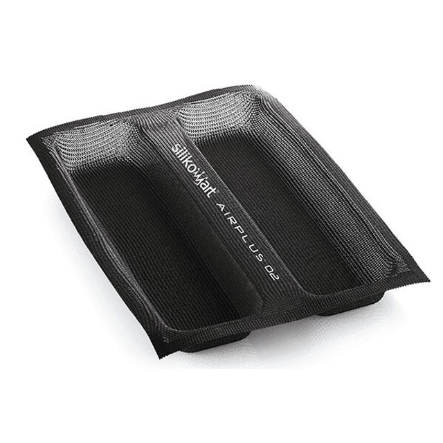 Obrázek produktu Forma silikon děrovaná na pečení 2 PLUMCAKE 27x7x3cm 4ks