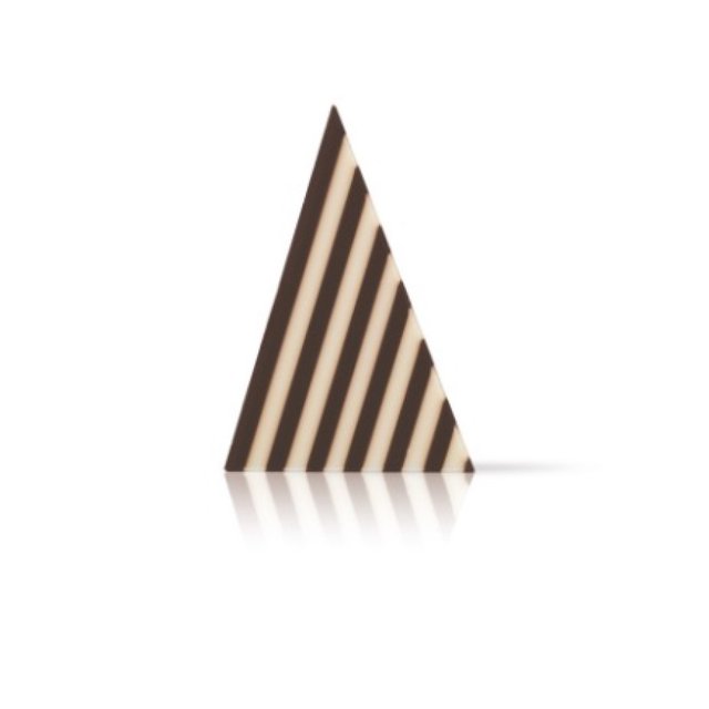 Obrázek produktu Dekor trojúhelník Domino 3,4x4,9cm 314ks/krab. DOBLA