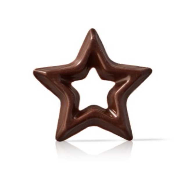 Obrázek produktu Dekor hvězda pr.3cm 304ks/krab. DOBLA