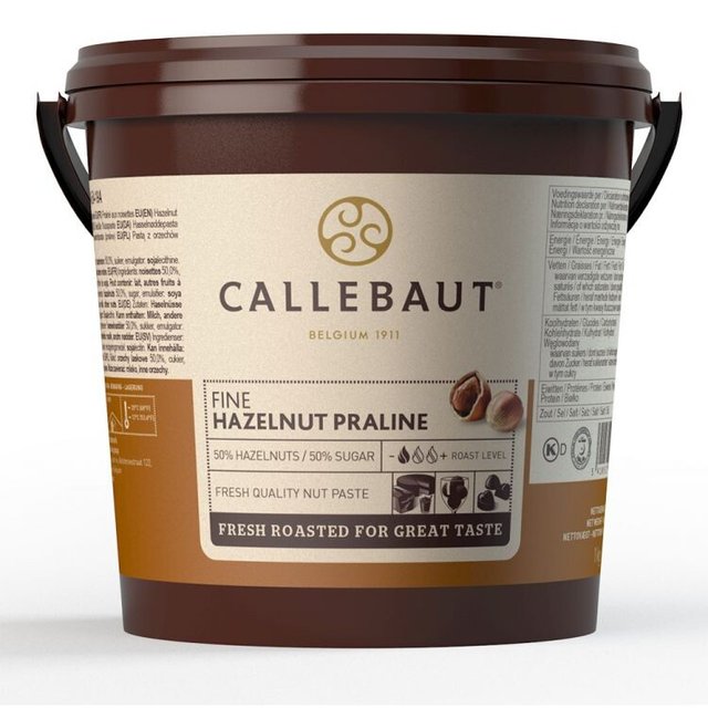 Obrázek produktu Lískooříšková pasta (PRALINE) 6x1kg Callebaut
