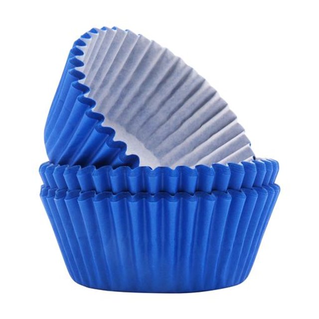 Obrázek produktu Košíčky na muffiny BLUE (modré) 50x28mm 60ks PME