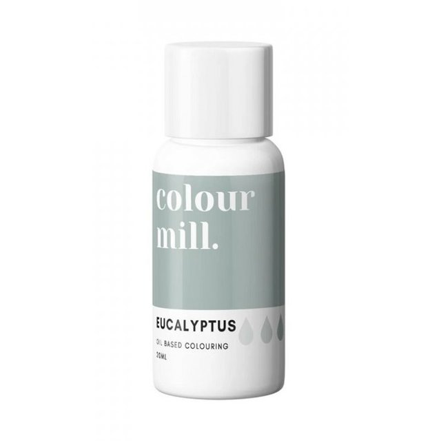 Obrázek produktu Barva tekutá - zelenošedá eukalyptová (eucalyptus) 20 ml Colour Mill