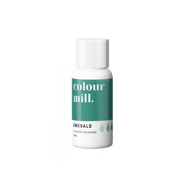 Obrázek produktu Barva tekutá - zelená tmavá (emerald) 20 ml Colour Mill