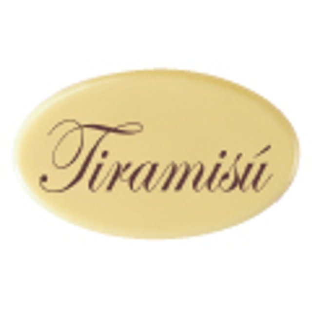 Obrázek produktu Dekor nápis TIRAMISÚ bílý 390 ks PCB
