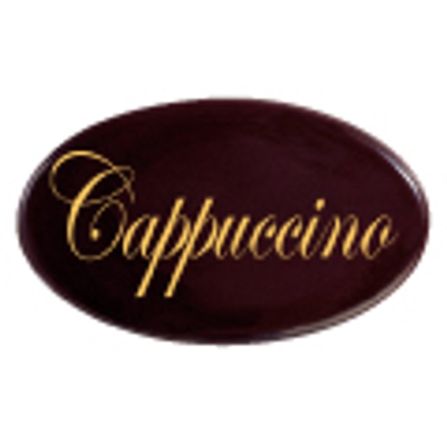 Obrázek produktu Dekor nápis CAPPUCCINO 390 ks PCB