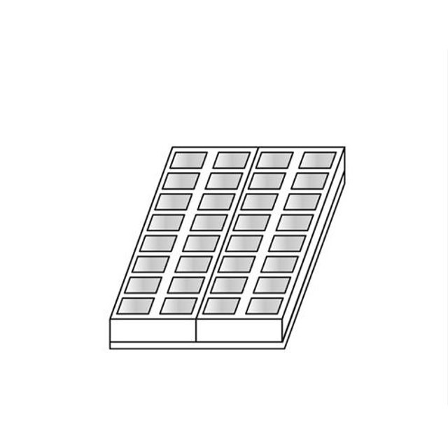 Obrázek produktu Forma plast bílá: MIGNON ČTVEREC 32ks Martellato