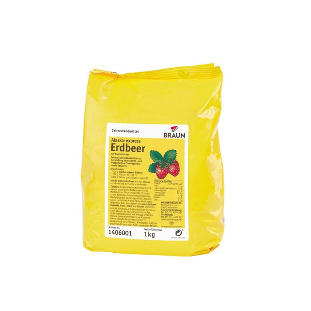 Obrázek produktu Alaska-e ERDBEER  (ztužovač jahoda) 5x1kg BRAUN