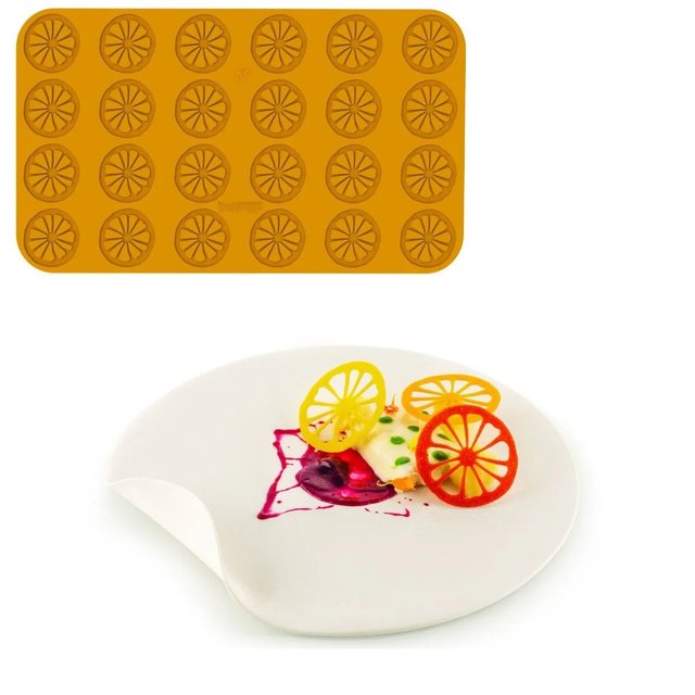 Obrázek produktu Šablona silikon - ARANCIA LIMONE pr.60mm v.2mm Silikomart