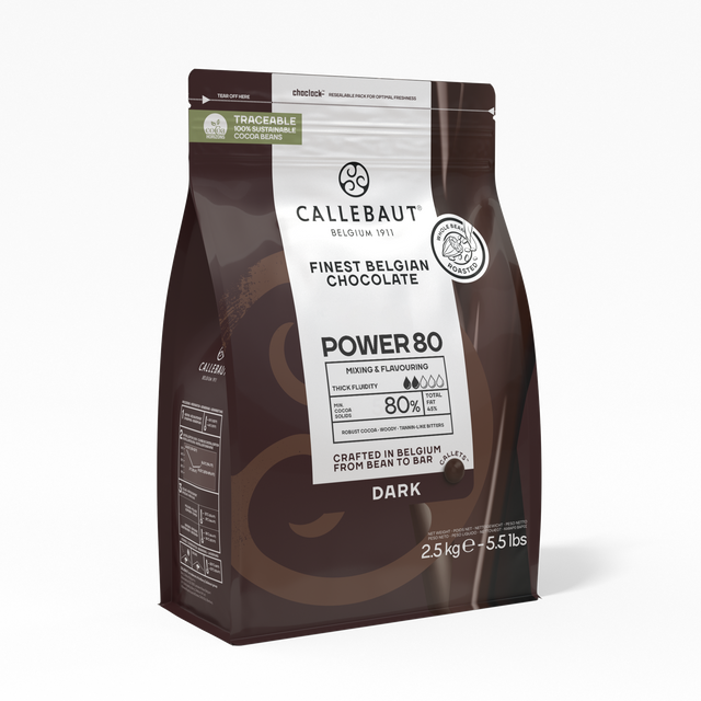 Obrázek produktu CB Čokoláda hořká 80% POWER 2,5kg x8