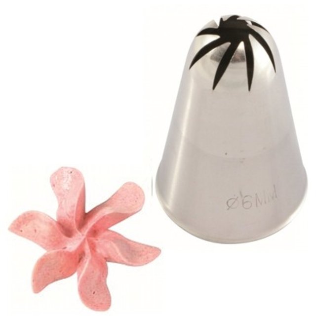 Obrázek produktu Trubička nerez OZDOBNÁ ŘEZANÁ BR331 pr.6mm Martellato