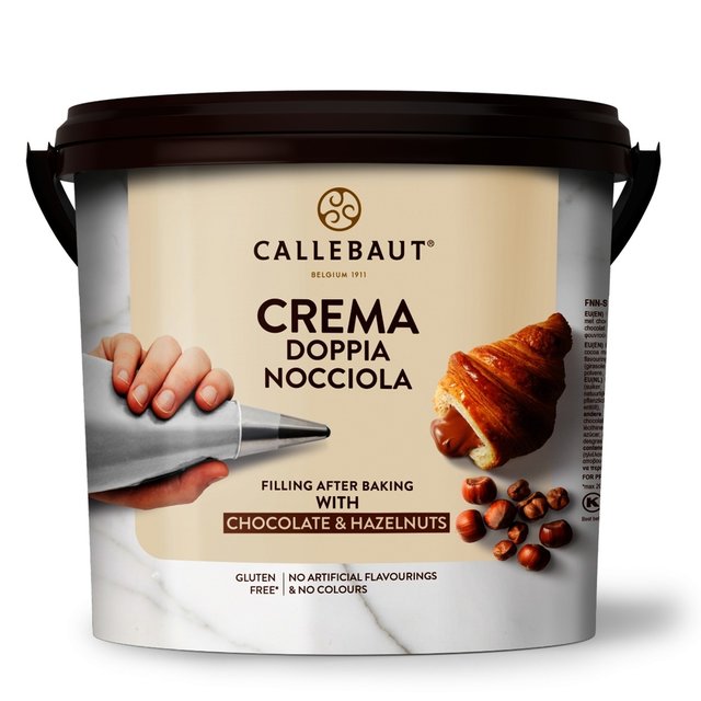 Obrázek produktu CB Náplň Crema DOPPIA NOCCIOLA filling (s čokoládou a lískovými oříšky) 5kg