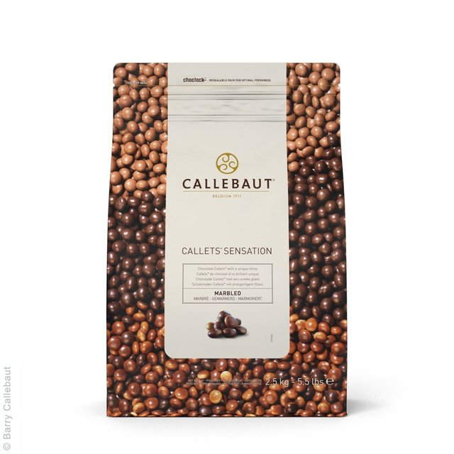 Obrázek produktu Čokoládové perly lesklé mix 2,5kg Callebaut