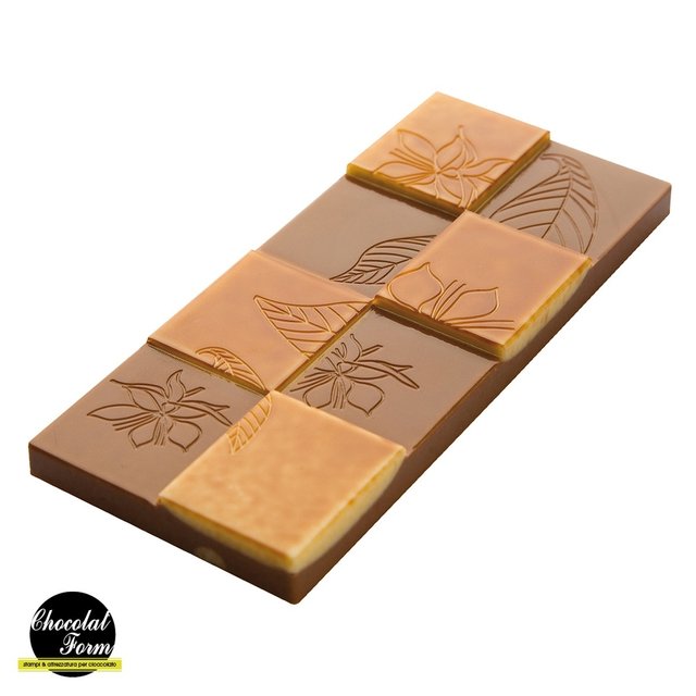 Obrázek produktu Forma na pralinky TABULKA KVĚTINY 118x50mm v.9mm 6ks 50g