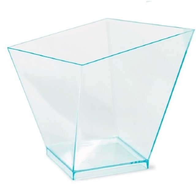 Obrázek produktu Kelímek plast 180 ml hranatý čirý Charme bal.40 ks/krt:12 bal ALCAS