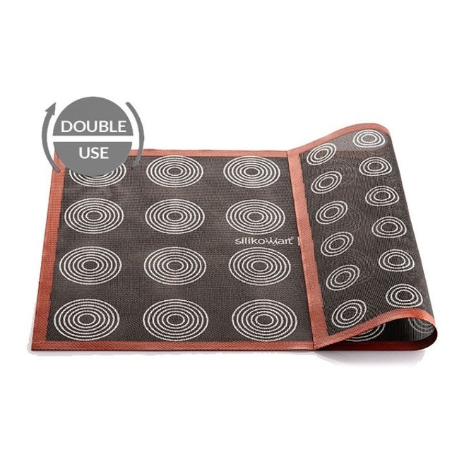 Obrázek produktu Podložka silikon černá děrovaná: AIR MAT CHOUX oboustranná 583x384mm