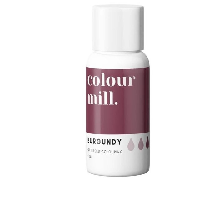 Obrázek produktu COLOUR MILL barva tekutá - červená tmavá (burgundy) 20 ml
