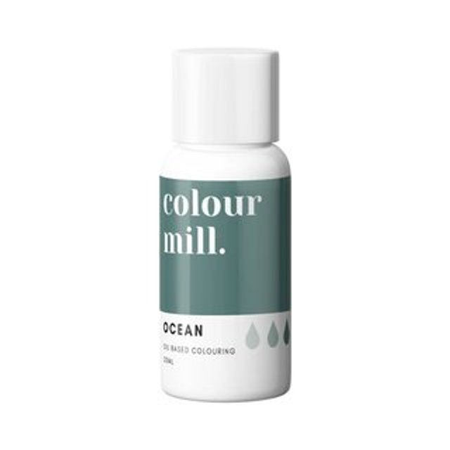 Obrázek produktu Barva tekutá - modrozelenošedá (ocean) 20 ml Colour Mill