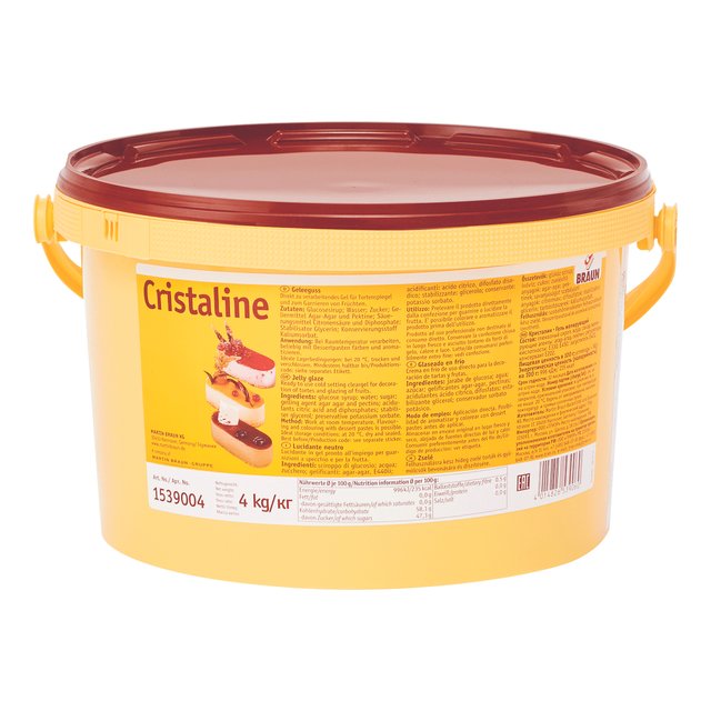 Obrázek produktu Cristaline želatinový gel čirý 4kg BRAUN