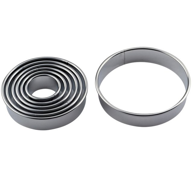 Obrázek produktu Vykrajovátka nerez-kolečko různé velikosti 7 ks Martellato