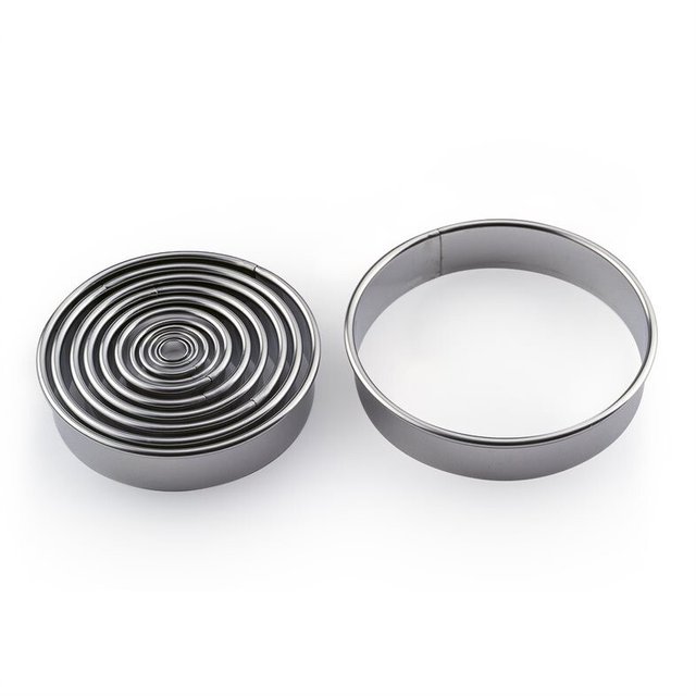 Obrázek produktu Vykrajovátka nerez-kolečko různé velikosti 12 ks Martellato